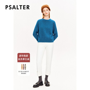 冬款 PSALTER诗篇简约圆领长毛云朵毛衣毛针织衫 羊驼毛