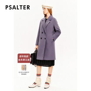 款 诗篇专选80支超轻全羊毛西装 毛呢大衣冬季 100%绵羊毛