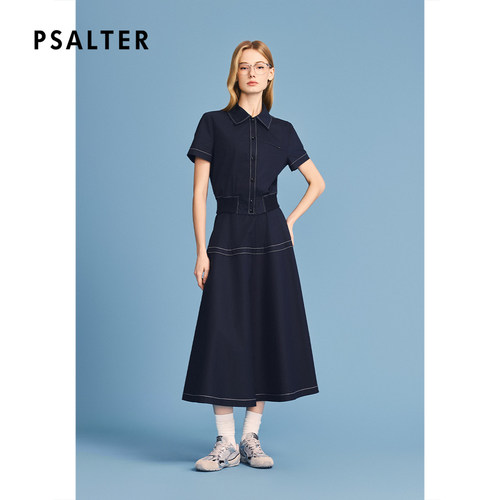 PSALTER诗篇挺括垂顺工装复古短款休闲外套2026夏季新款