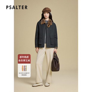 新款 羽绒派克服2025冬季 风水貂毛领短款 诗篇专选工装