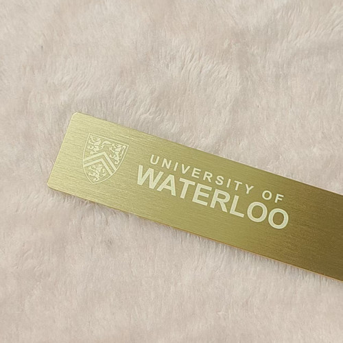 加拿大滑铁卢大学University of Waterloo书签定制定制周边纪念品