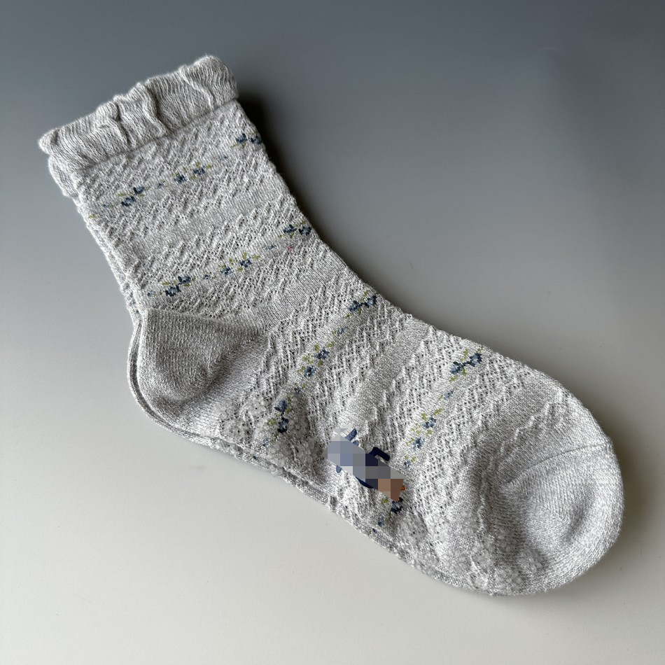 日本女袜春秋款客供面料