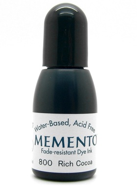 [RM水性染料]日本Tsukineko月猫MEMENTO艺术印油补充液墨水速干