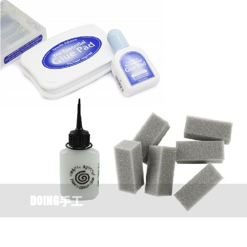 KODOMO NO KAO童颜月猫Tsukineko胶水印台海绵贺卡美甲金箔用装饰