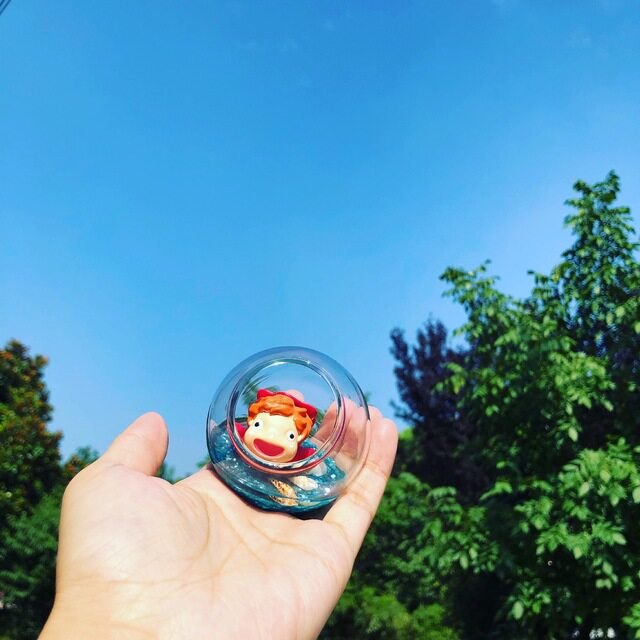 悬崖上金鱼姬可爱波妞居家摆件