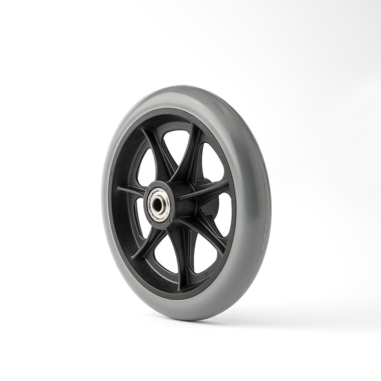 鱼跃手动轮椅车前轮含轴承/6寸PVC双面加长（7孔）原装配件,医疗器械,手动轮椅,淘宝优惠券,粉丝福利购,淘宝优惠卷