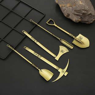 云玲 吴邪周边儿童考古挖掘玩具锌合金洛阳铲稿子工具模型挂件