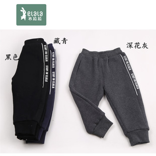 160码 特价 加绒夹棉绒里棉布里90 秋冬款 瑁恩瑁爱衣拉拉男女童卫裤