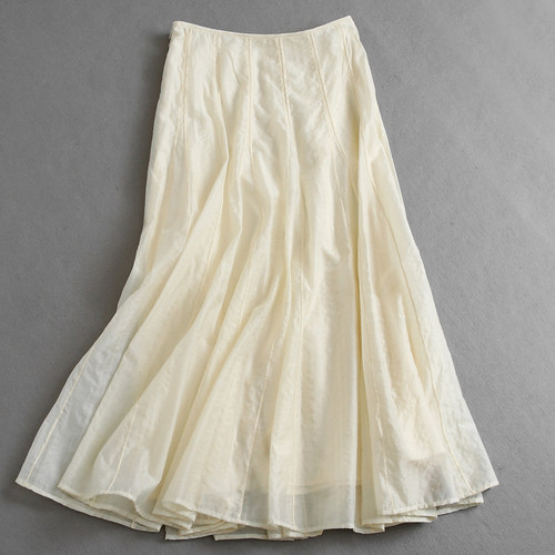 气质大摆伞裙仙女裙半身裙a字裙