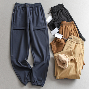 登山软壳裤 户外山系加绒加厚保暖束脚休闲裤 M708 防风防水 情侣款