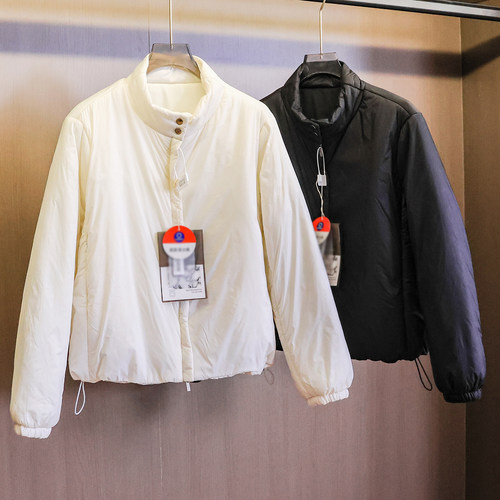 显瘦防风保暖外套长袖女装棉衣