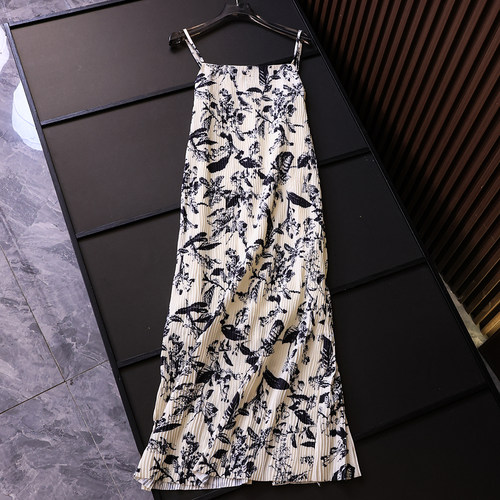 无袖吊带裙直筒裙百搭女裙连衣裙