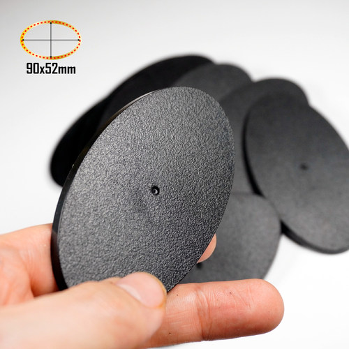 战锤椭圆底座 90x52mm oval bases 战棋类游戏底座