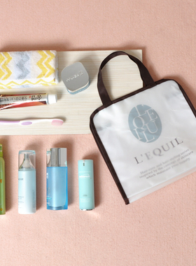 L'EQUIL双层加厚环保防水PVC旅行收纳包洗漱包 75g