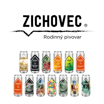 捷克进口 泽奇维克 Zichovec 皮尔森/浑浊IPA系列 精酿啤酒500ml