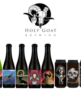 英国进口 圣山羊 Holy Goat 系列 野菌酸艾尔 世涛 瓶装 易拉罐