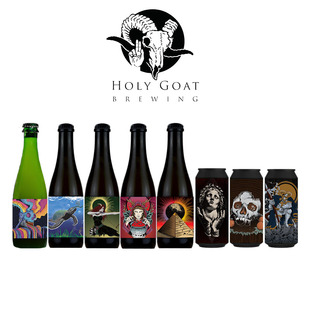 英国进口 圣山羊 Holy Goat 系列 野菌酸艾尔 世涛 瓶装 易拉罐