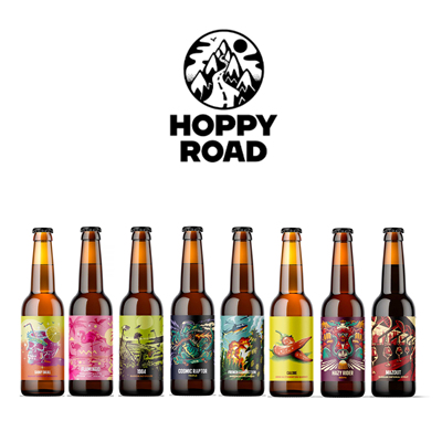 法国进口 酒花之路 Hoppy Road 世涛/老布朗系列 330ml精酿啤酒