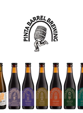 波兰进口 拼拼橡木 Pinta 系列 帝国世涛/大麦酒 精酿啤酒 330ml