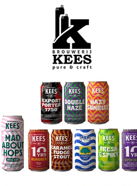 荷兰进口 Kees 基丝 系列 帝国世涛 啤酒 易拉罐 330毫升