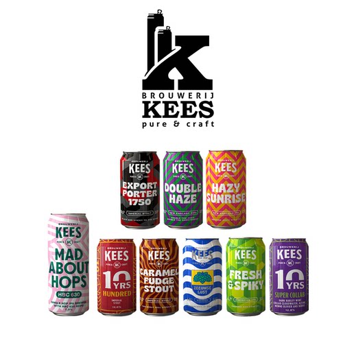 荷兰进口 Kees 基丝 系列 帝国世涛 啤酒 易拉罐 330毫升