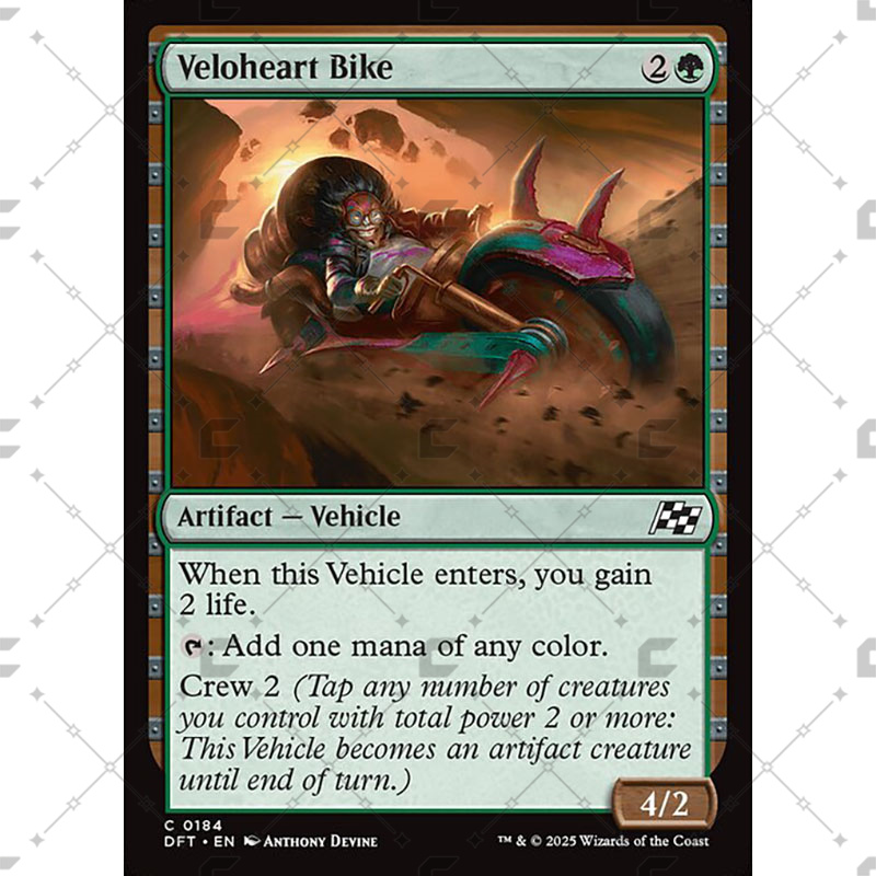 【COPTUS】 万智牌 快心重机 Veloheart Bike 英文 DFT-184/318