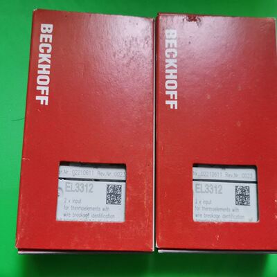 倍福EL3312模块，2x输入，带wire breakage