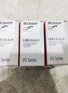 倍福BECKHOFF EtherCAT耦合器EK1101，全