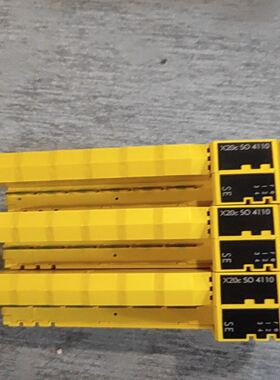 贝加莱X20c SO 4110模块，黄色外壳，轻微使用痕迹，