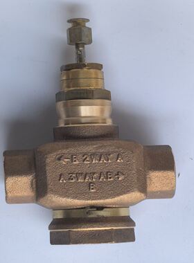 V5011N2063 DN25电动二通阀4只 V5011