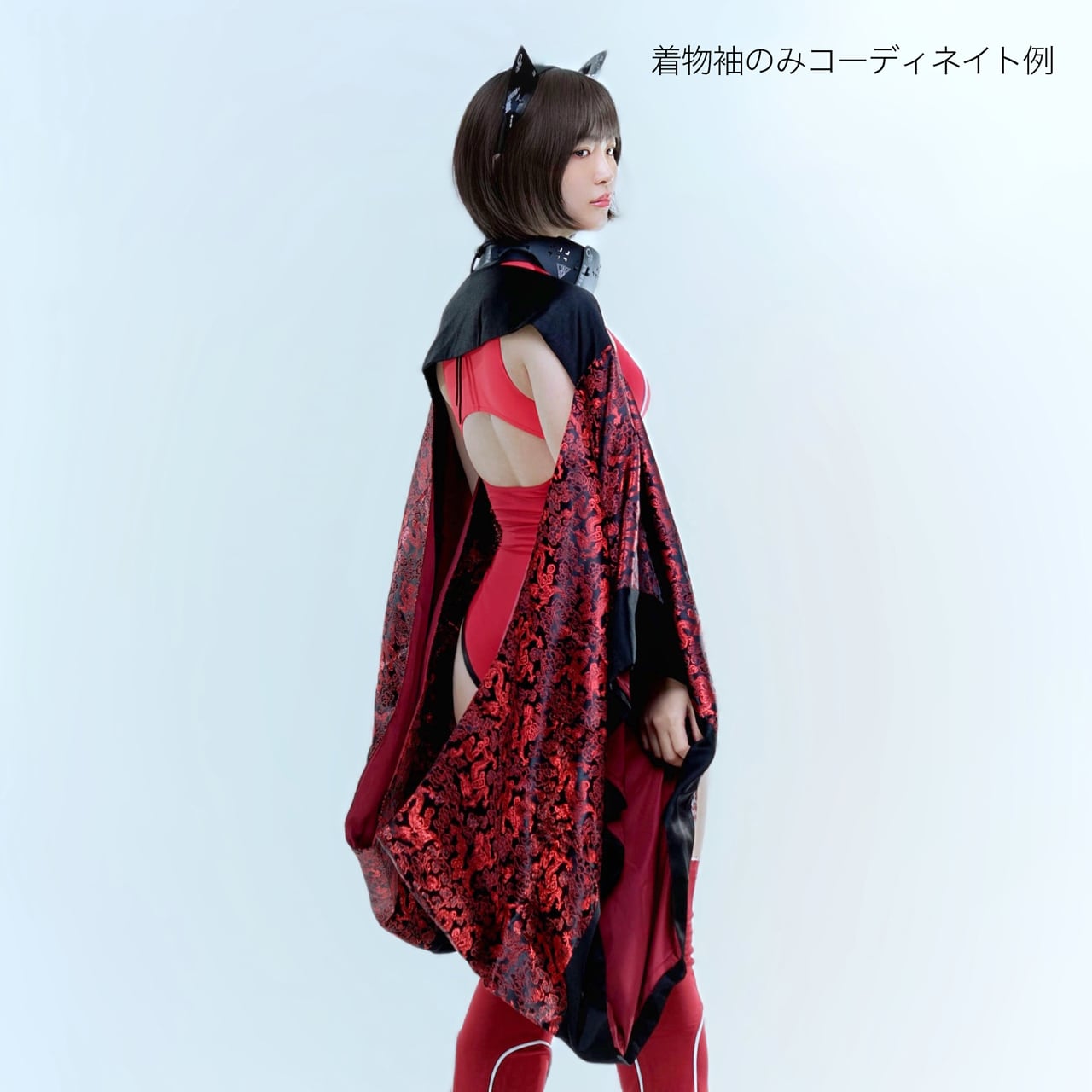 2024火龙汉服披风斗篷外套女春秋薄款中国风古装改良版性感日系
