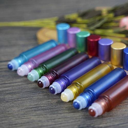 Натуральная бутылка для бутылки с эфирным маслом натуральной бутылки с роликом