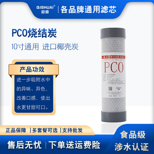 10寸后置烧结椰壳活性炭PCO