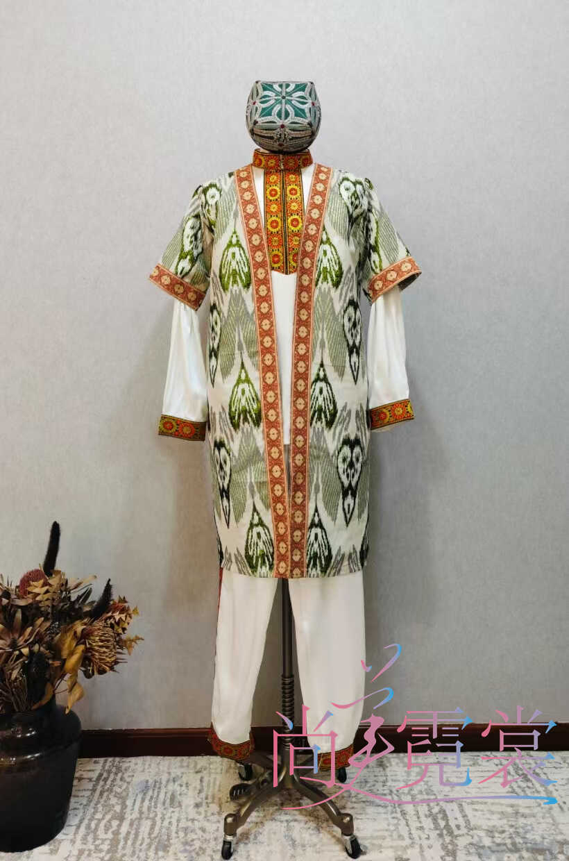 新疆维吾尔民族风舞蹈服装阿凡提