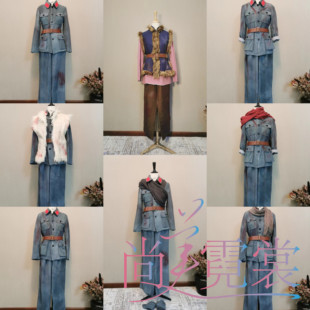 北京出租八女投江演出服现代剧舞蹈表演服东北抗日联军游击队服装