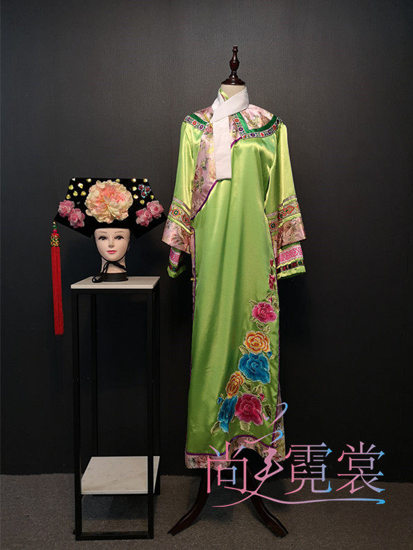出租清朝服装女后宫娘娘妃子满族服饰影视剧容嬷嬷甄嬛传古装服饰