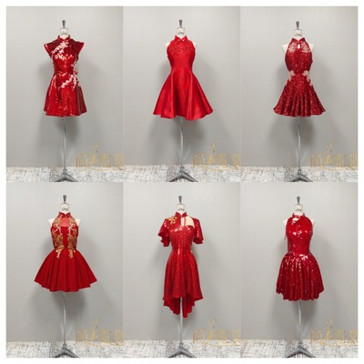 租春晚同款春意红包现代舞舞蹈服