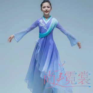 《北京出租》原创儿童古典舞演出服中国风女童装飘逸仙气舞蹈服装