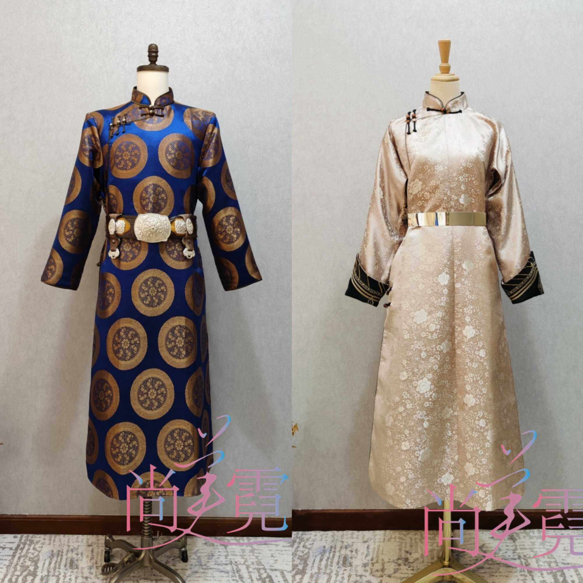 《北京出租》男女传统蒙古袍高档蒙古礼服日常服迎宾服舞台表演服