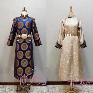 男女传统蒙古袍高档蒙古礼服日常服迎宾服舞台表演服 北京出租