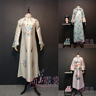 延禧攻略同款清宫服装女清朝服饰女妃子装高端绣花旗装出租北京