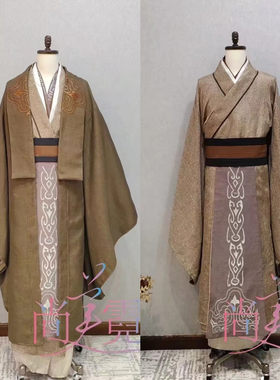 秦朝汉朝影视古装大王大臣演出服