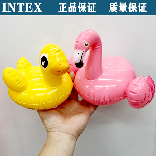 洗澡玩具INTEX小动物充气游泳池