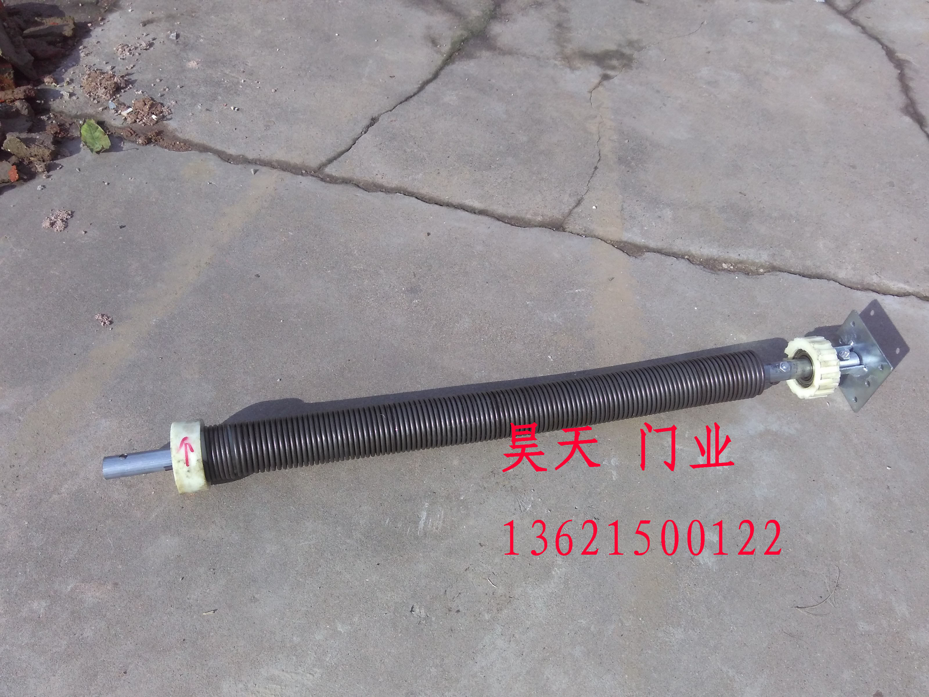 管状电机专用扭簧铝合金卷帘门扭簧车库门拉簧弹簧手动卷帘门配件图片