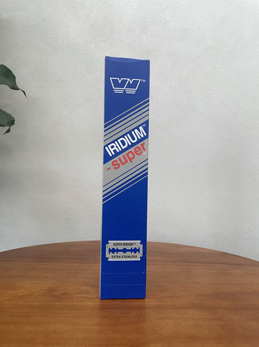 超级铱金刀片剃须刀片IRIDIUM