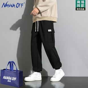 子男春秋季 潮流男士 工装 NANGA 长裤 裤 宽松束脚裤 子 OFF潮牌大码