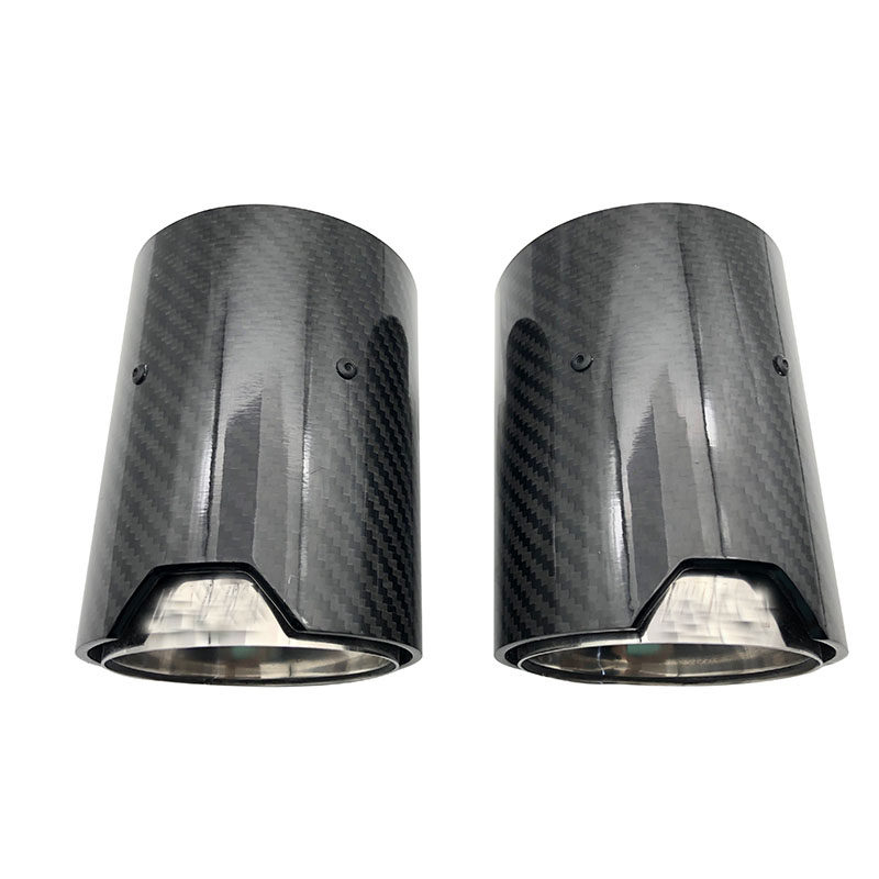 汽车排气尾喉改装适用于宝马M3M4碳纤维通用尾咀尾嘴改装升级