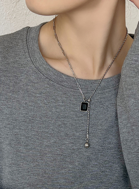 小众设计感不掉色锁骨链卫衣链女