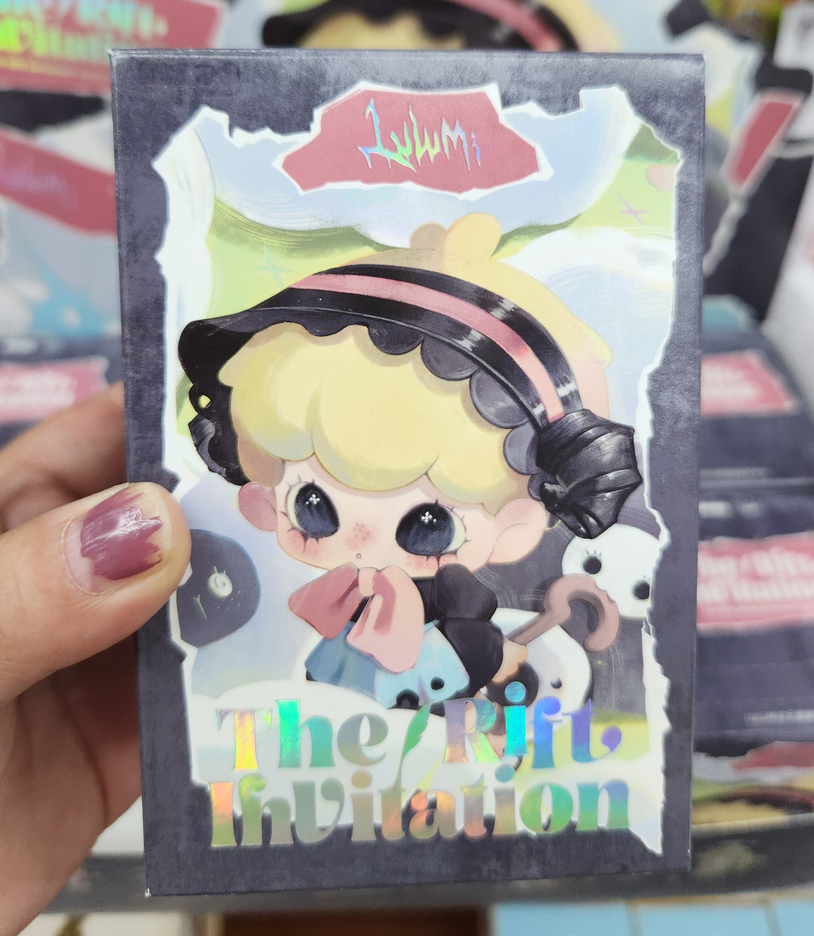 正版lulumi次元邀请函初代可爱摆件公仔玩偶手办人偶盲盒玩具