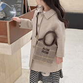 儿童包包韩版 女童斜挎包休闲洋气小女孩出门手挽包宝宝单肩包 时尚